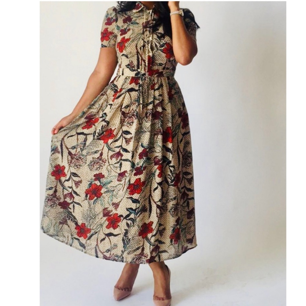 Sunday’s Brunch Floral Dress